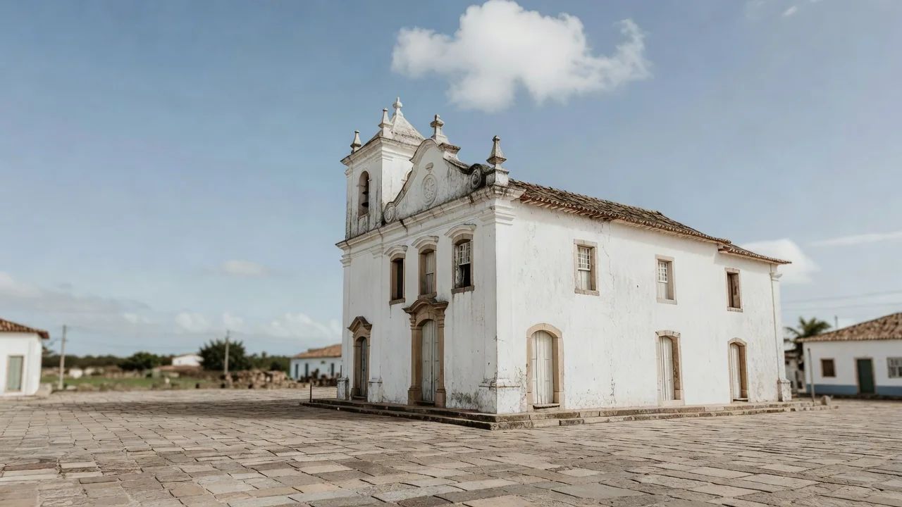 Patrimônio de Anguera: igreja matriz, praças e casario antigo